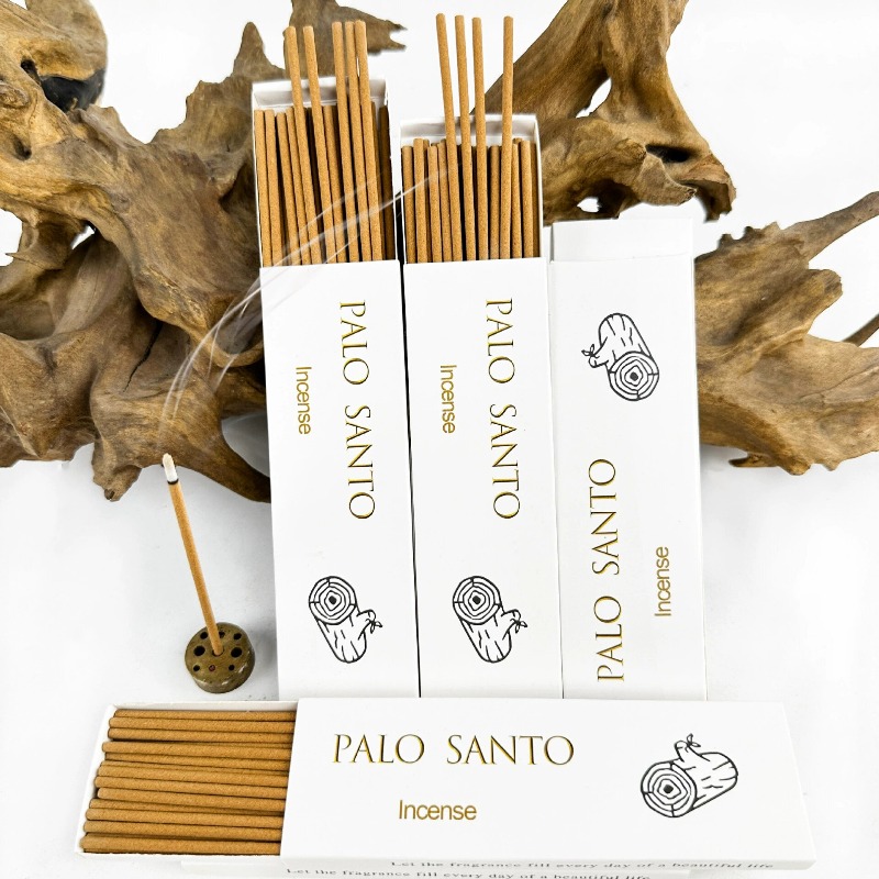 Home Fragrance Sachet - 30 bâtonnets/boîte d'encens naturel Palo Santo,