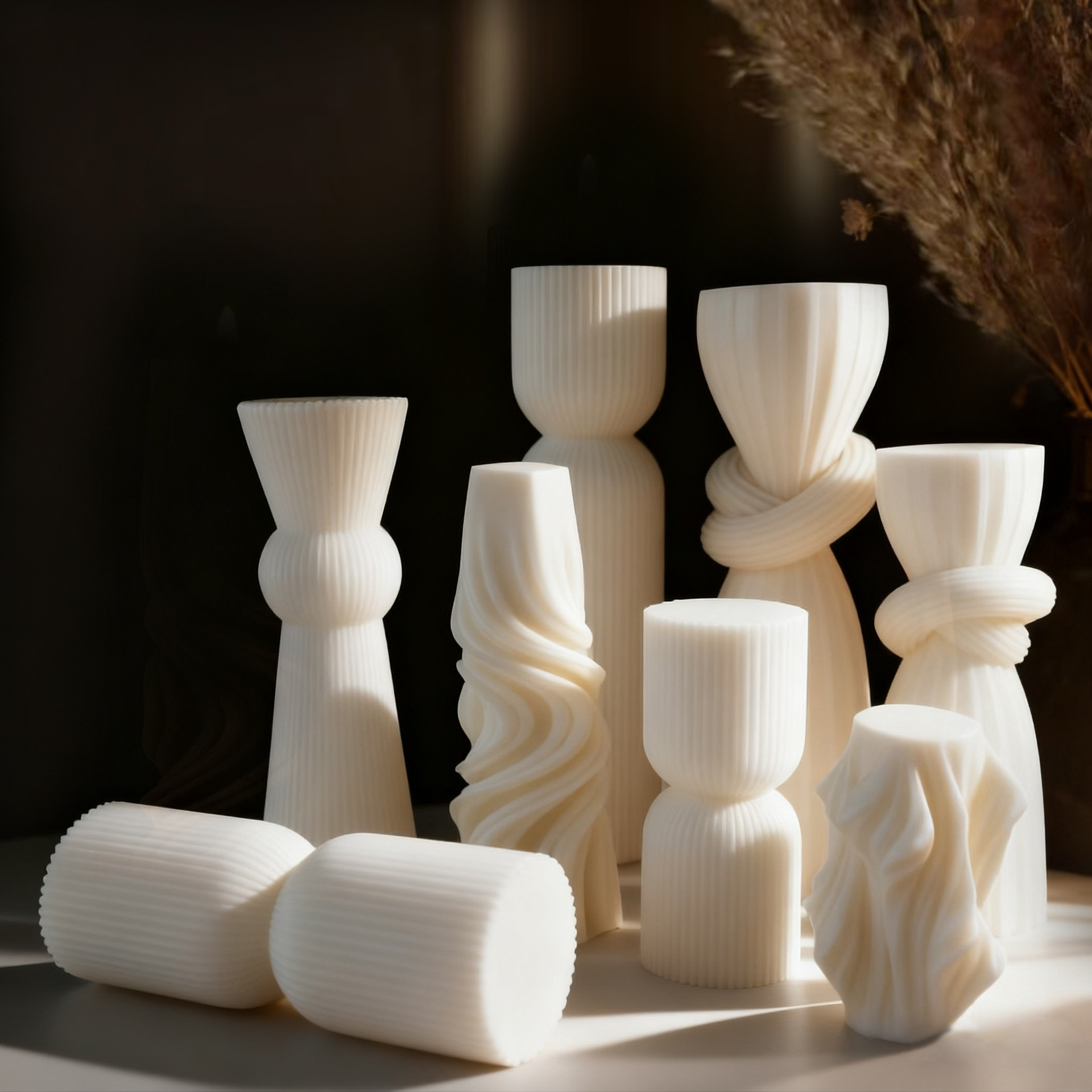 Bougie parfumée blanche minima - Home Fragrance Essence avis et prix