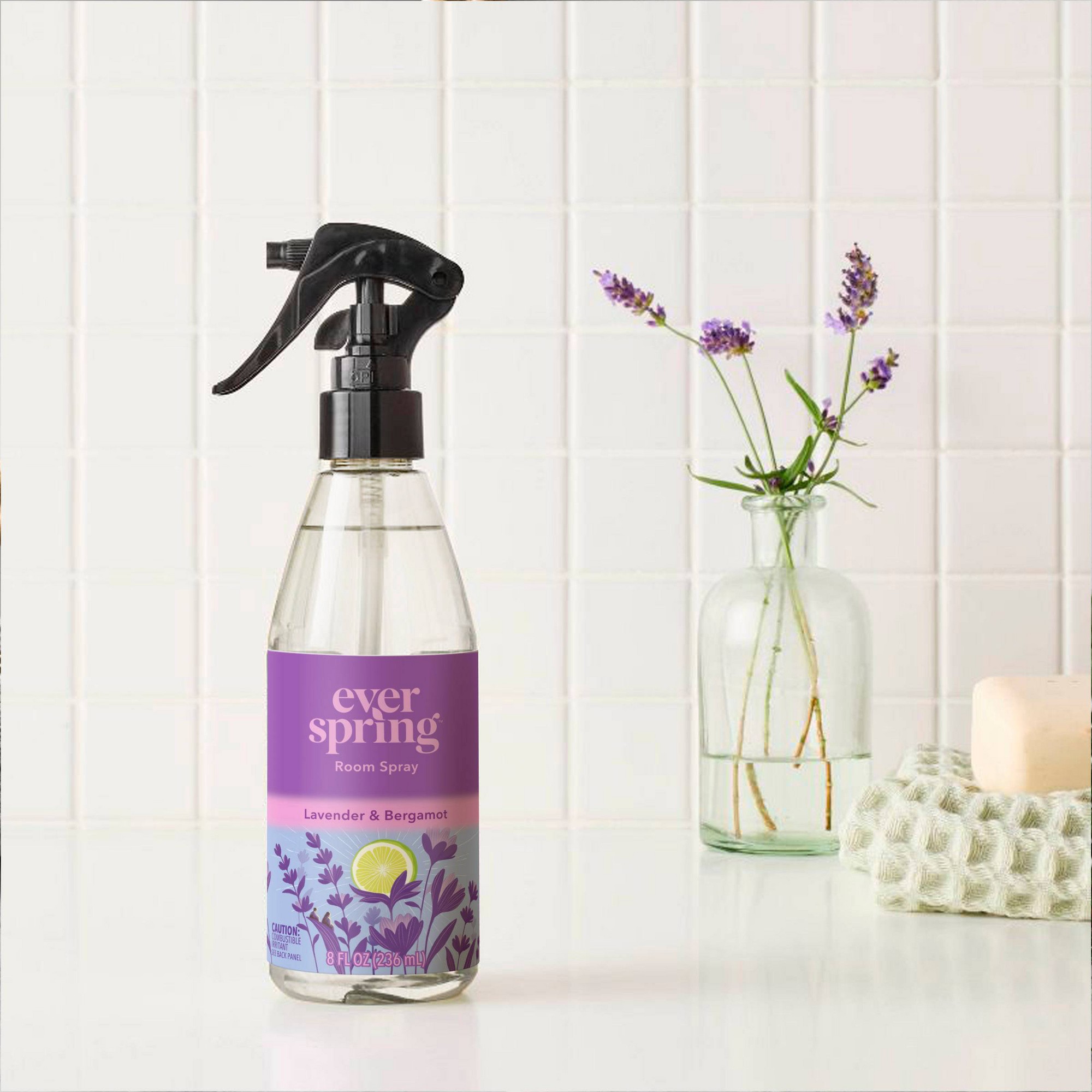 Spray d'ambiance lavande berga - Home Fragrance Bergamot avis et prix